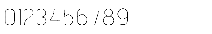 Robuwa Thin Font OTHER CHARS