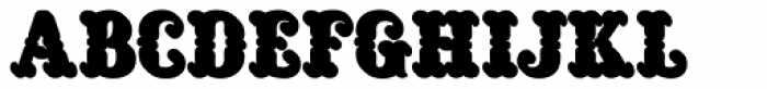 Rocaie Shadow Font UPPERCASE