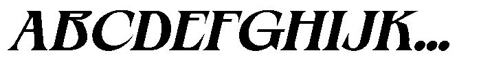 Rocavio Bold Italic Font UPPERCASE