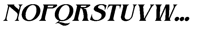 Rocavio Bold Italic Font UPPERCASE