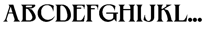 Rocavio Demi bold Font UPPERCASE