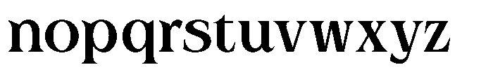 Rocavio Demi bold Font LOWERCASE