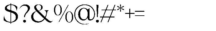 Rocavio Light Font OTHER CHARS