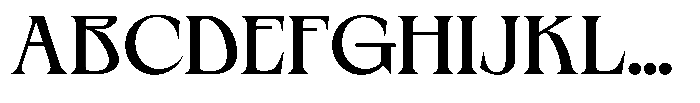 Rocavio Medium Font UPPERCASE