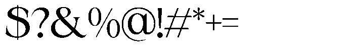 Rocavio Regular Font OTHER CHARS