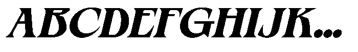 Rocavio Ultra Bold Italic Font UPPERCASE
