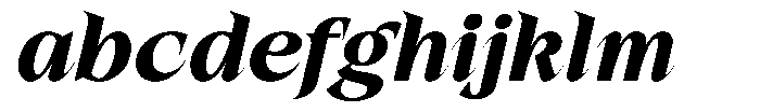 Rocavio Ultra Bold Italic FONT