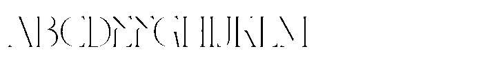 Rocen Light Font UPPERCASE