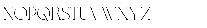 Rocen Light Font UPPERCASE
