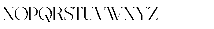 Rocen Medium Font UPPERCASE