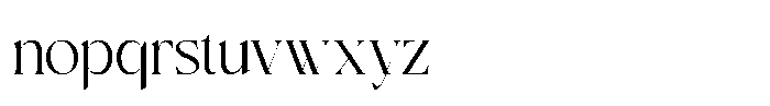 Rocen Medium Font LOWERCASE