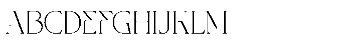 Rocen VF Font UPPERCASE