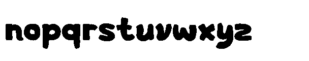 Rocha Youcha Font LOWERCASE