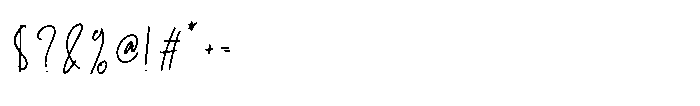 Rochelle Script Font OTHER CHARS