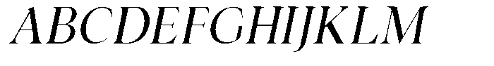 Rochello Italic Font UPPERCASE