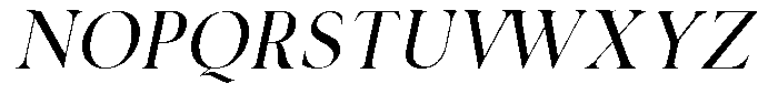 Rochello Italic Font UPPERCASE