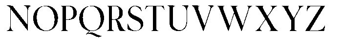 Rochello Regular Font UPPERCASE