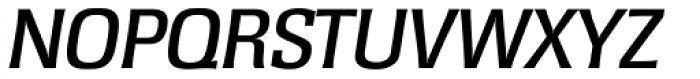 Rochester Serial Medium Italic Font UPPERCASE