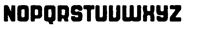 Rochia Dry Font UPPERCASE