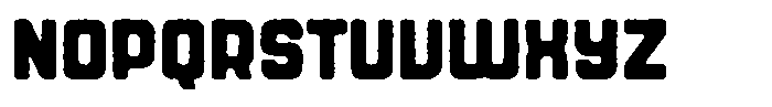Rochia Dry Font LOWERCASE