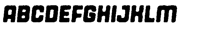 Rochia Edgy Italic Font UPPERCASE