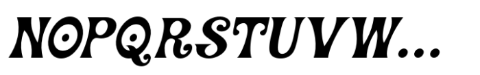 Rock Concert JNL Oblique Font LOWERCASE