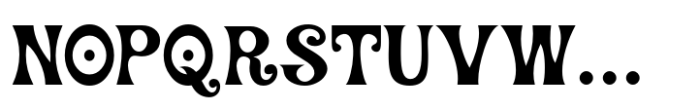 Rock Concert JNL Regular Font LOWERCASE