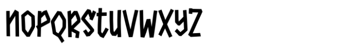 Rock Forest Font LOWERCASE