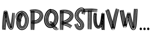 Rock Hustle Regular Font LOWERCASE