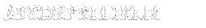 Rockcave Outline FONT