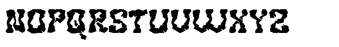 Rockcave Regular Font LOWERCASE
