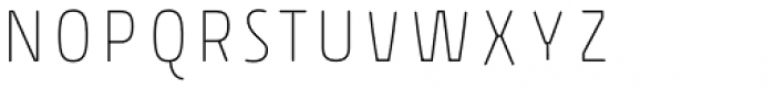 Rockeby Condensed Inside Two Font LOWERCASE