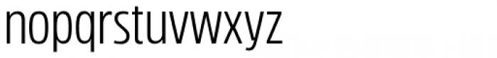Rockeby Condensed Regular Font LOWERCASE
