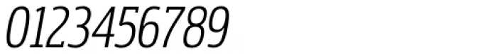 Rockeby Semi Serif Regular Italic Font OTHER CHARS