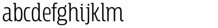 Rockeby Semi Serif Regular Font LOWERCASE