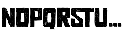 Rocker Squad Regular Font UPPERCASE