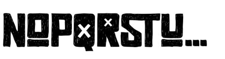 Rocker Squad Regular Font LOWERCASE