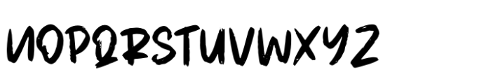 Rocker Story Regular Font UPPERCASE