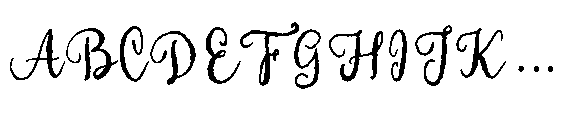 Rocker mintsed Font UPPERCASE