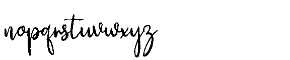 Rocker mintsed Font LOWERCASE