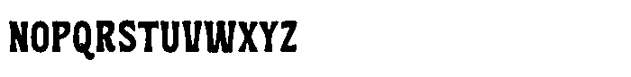 Rocket Thunder Regular Font UPPERCASE