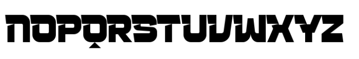 Rocket Track Regular Font UPPERCASE