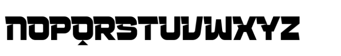 Rocket Track Regular Font LOWERCASE