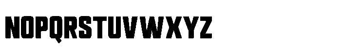 Rockets UM Rockets Regular Font LOWERCASE