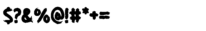 Rockex Font OTHER CHARS