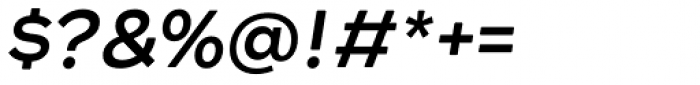 Rockford Sans Regular Italic Font OTHER CHARS