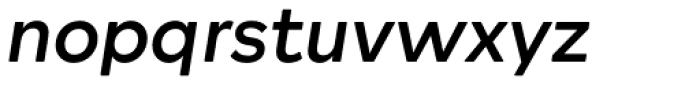 Rockford Sans Regular Italic Font LOWERCASE