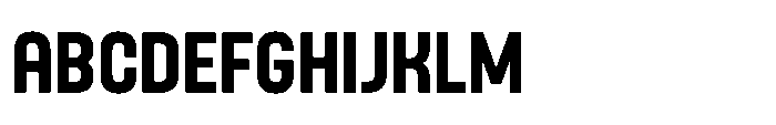 Rockgym Font UPPERCASE