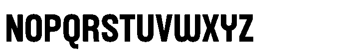 Rockgym Font UPPERCASE