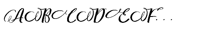 Rockies Walking Italic Font UPPERCASE